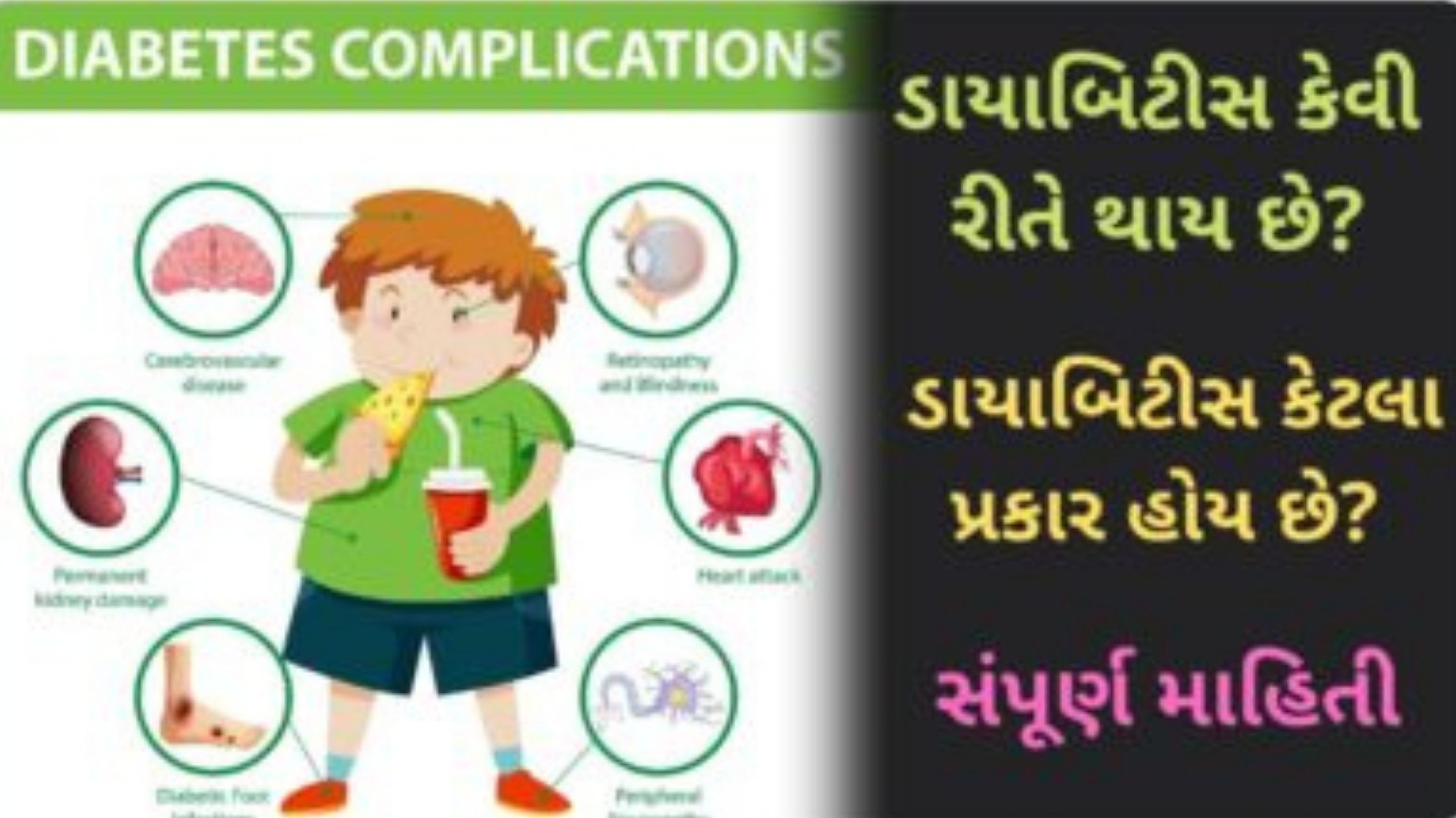 what is diabetes in gujarati